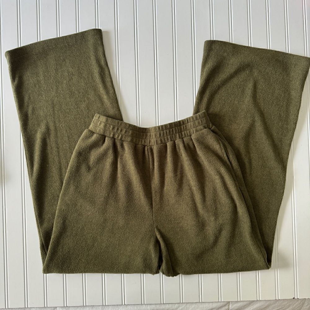 C&C California Wide Leg Soft Cozy Pants - Size M - Picture 2 of 6